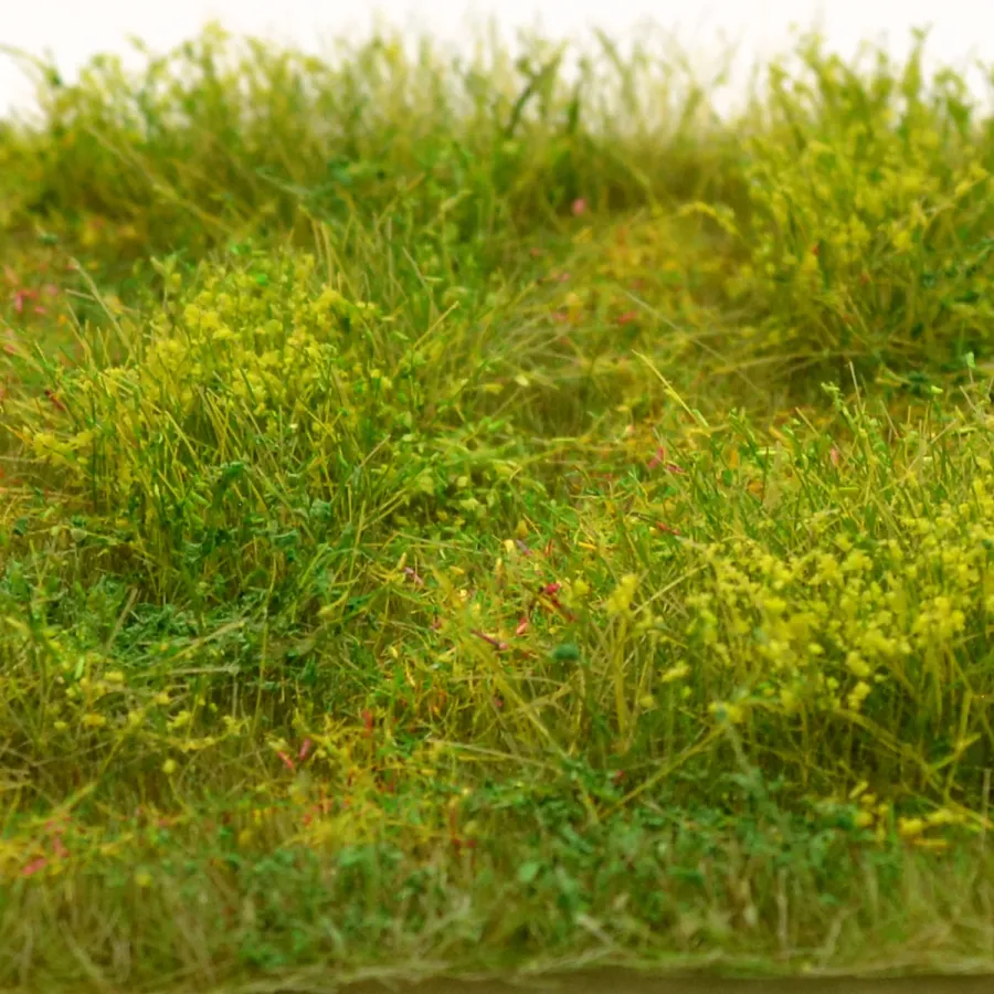Preview: Busch- und Strauchgras ab 12 mm – Grasmatte - Naturfeld - für realistische Diorama- und Modellbau-Szenen