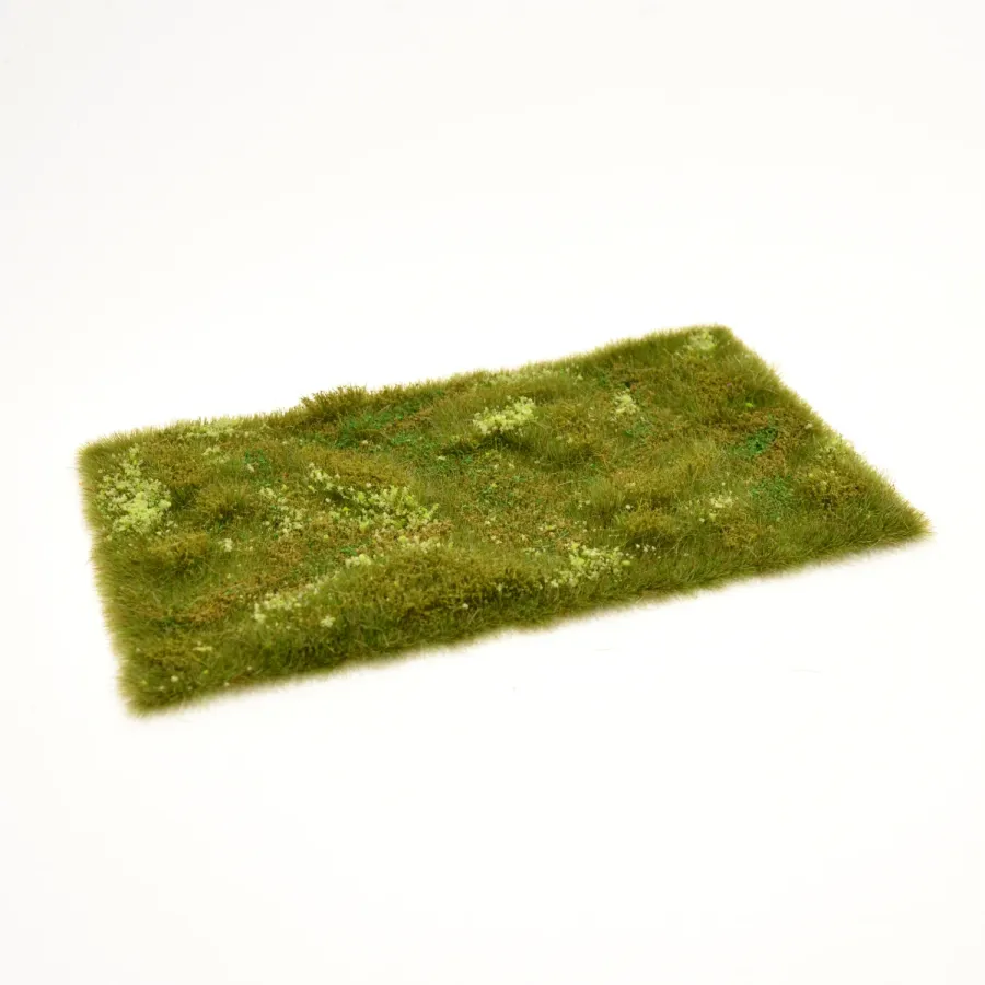 Busch- und Strauchgras ab 12 mm – Grasmatte - Sommerwiese - für realistische Diorama- und Modellbau-Szenen