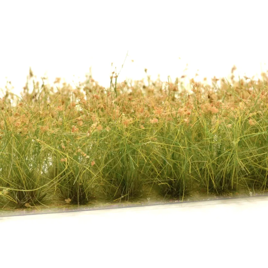 Preview: Busch- und Strauchgras ab 12 mm – Buschgras - Steppenbraun - für realistische Diorama- und Modellbau-Szenen