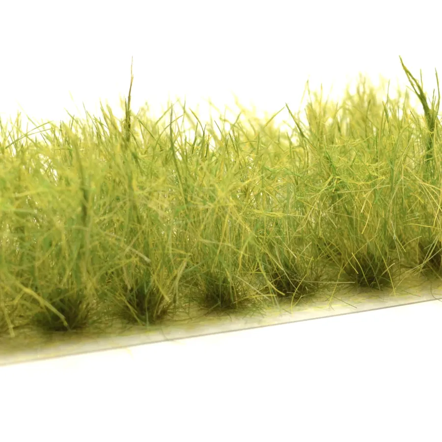 Preview: Busch- und Strauchgras ab 12 mm – Buschgras - Lichtgrün - für realistische Diorama- und Modellbau-Szenen