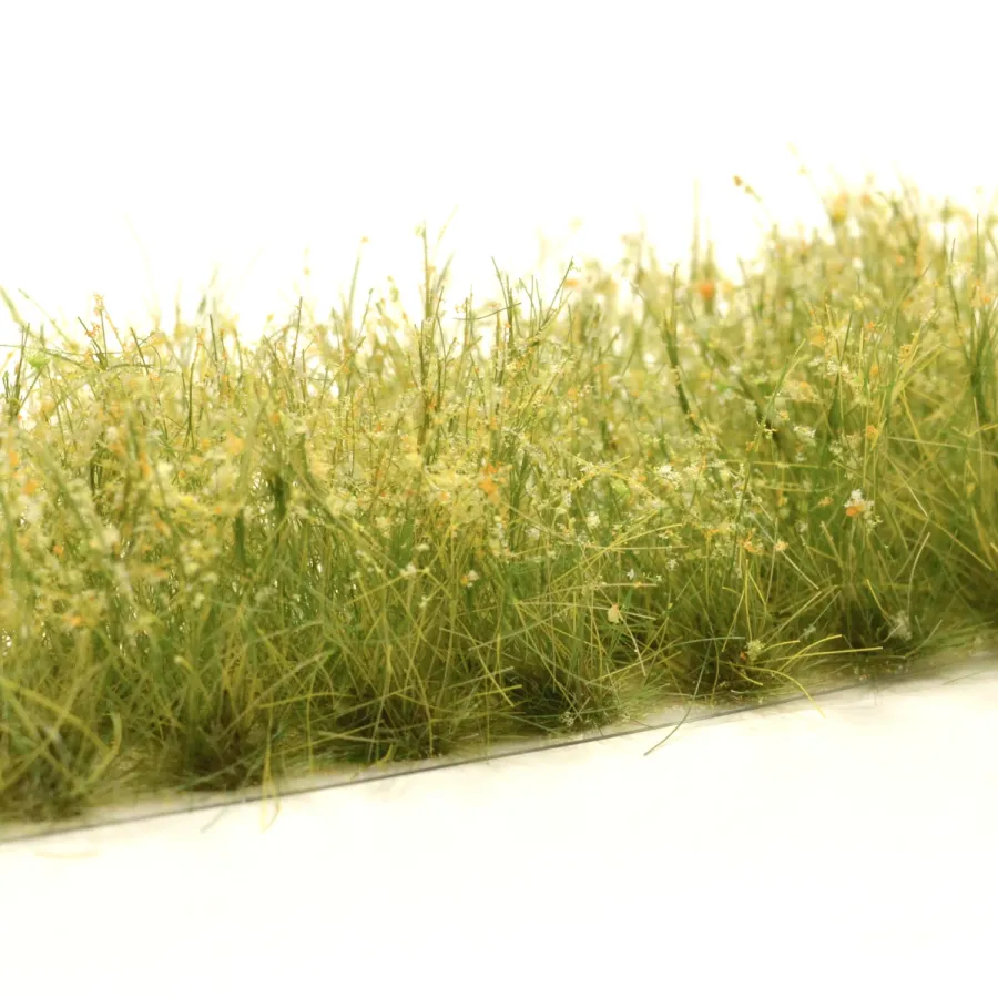 Preview: Busch- und Strauchgras ab 12 mm – Buschgras - Blütengelb - für realistische Diorama- und Modellbau-Szenen