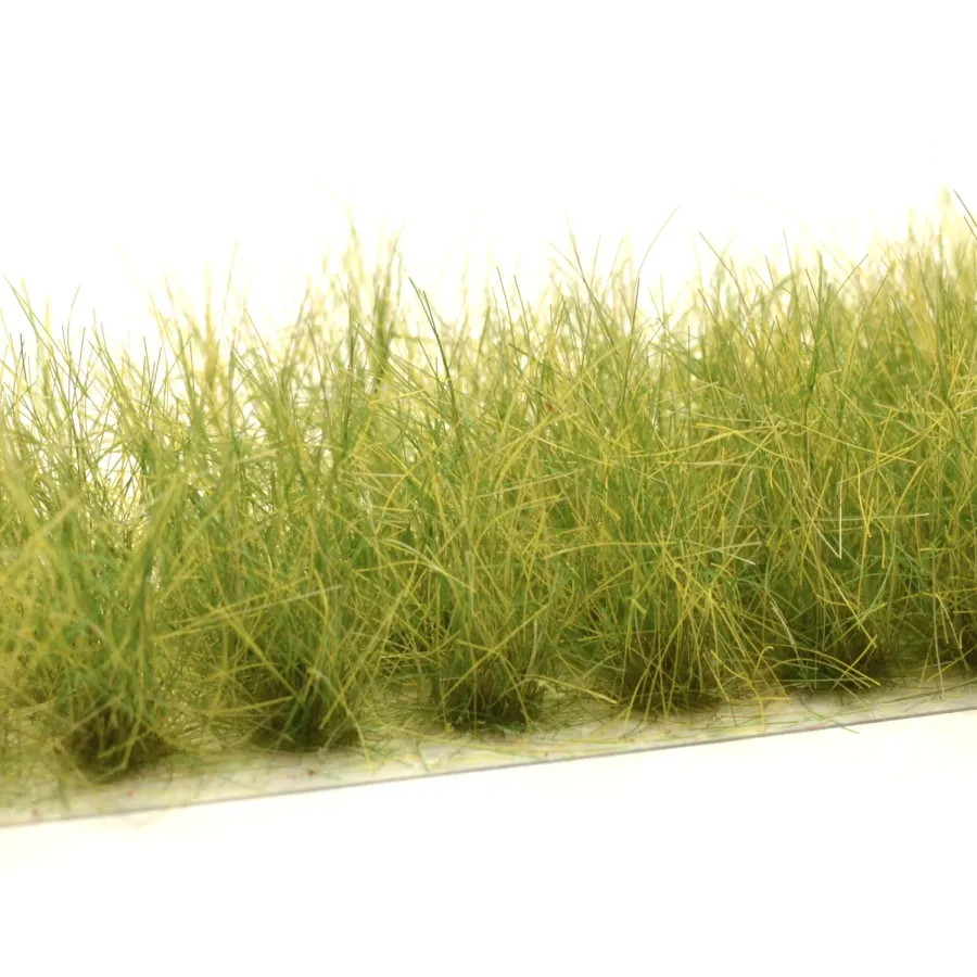 Preview: Busch- und Strauchgras ab 12 mm – Buschgras - Naturgrün - für realistische Diorama- und Modellbau-Szenen