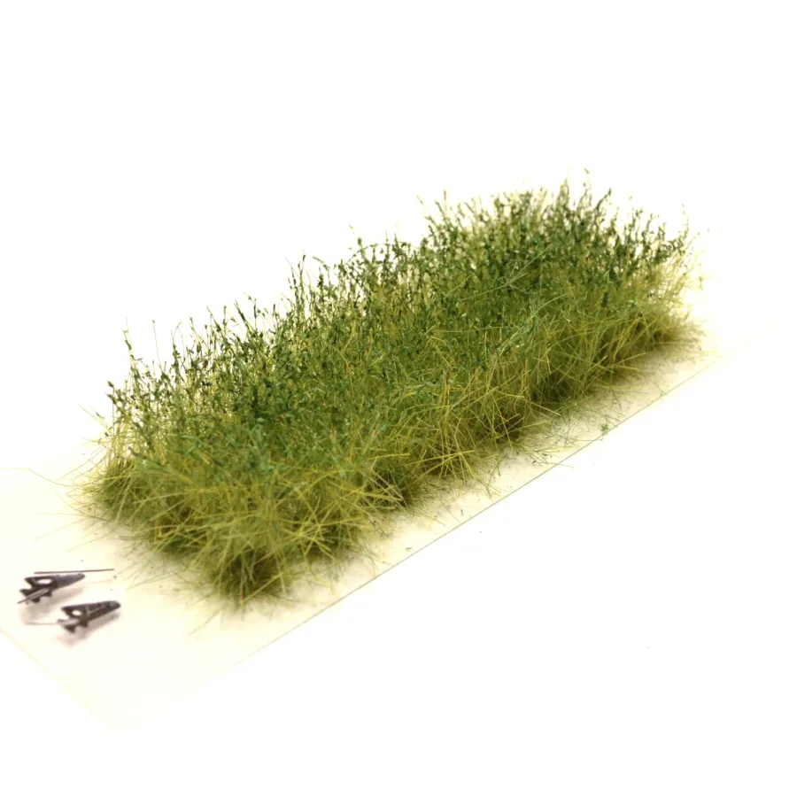 Busch- und Strauchgras ab 12 mm – Buschgras - Tiefgrün - für realistische Diorama- und Modellbau-Szenen