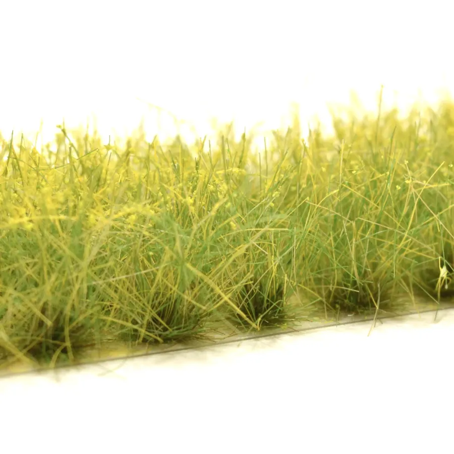 Preview: Busch- und Strauchgras ab 12 mm – Buschgras - Maigrün - für realistische Diorama- und Modellbau-Szenen