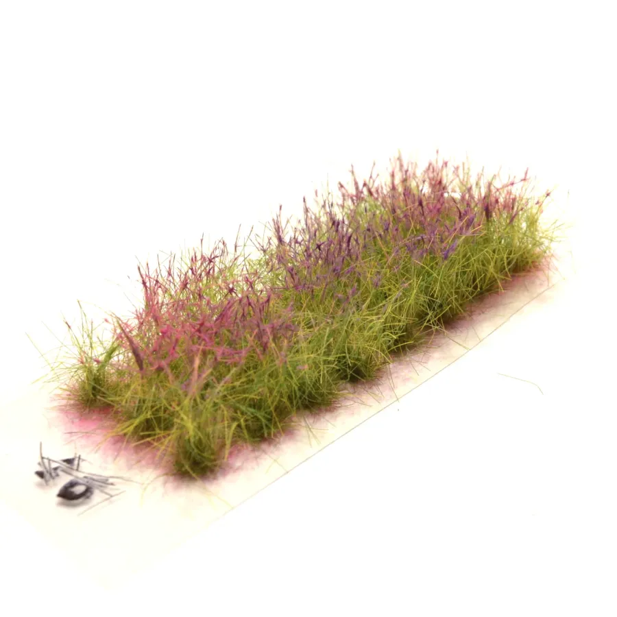 Busch- und Strauchgras ab 12 mm – Buschgras - Heiderosa - für realistische Diorama- und Modellbau-Szenen