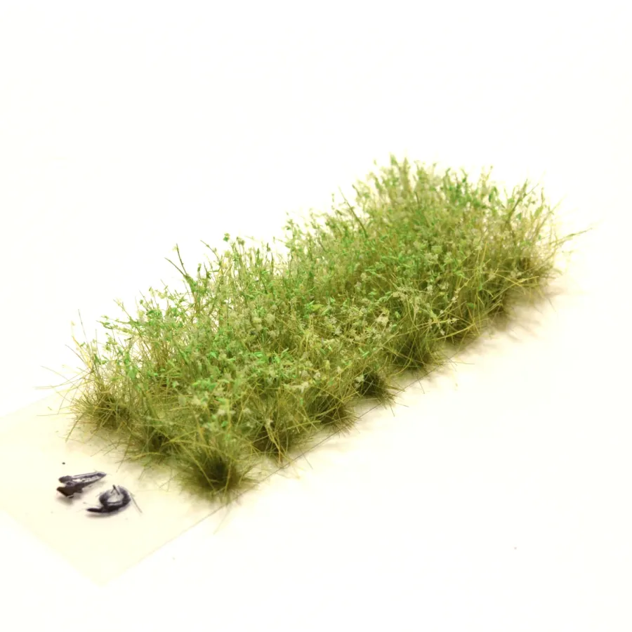 Busch- und Strauchgras ab 12 mm – Buschgras - Wiesengrün - für realistische Diorama- und Modellbau-Szenen