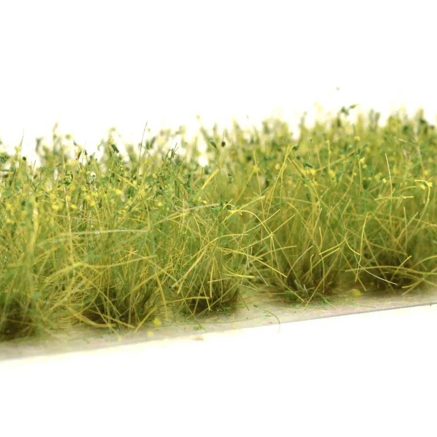 Preview: Busch- und Strauchgras ab 12 mm – Buschgras - Ufergrün - für realistische Diorama- und Modellbau-Szenen