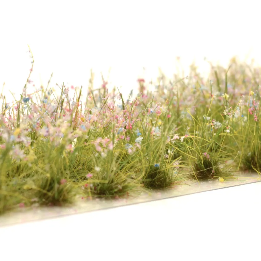 Preview: Busch- und Strauchgras ab 12 mm – Buschgras - Sommerflor - für realistische Diorama- und Modellbau-Szenen