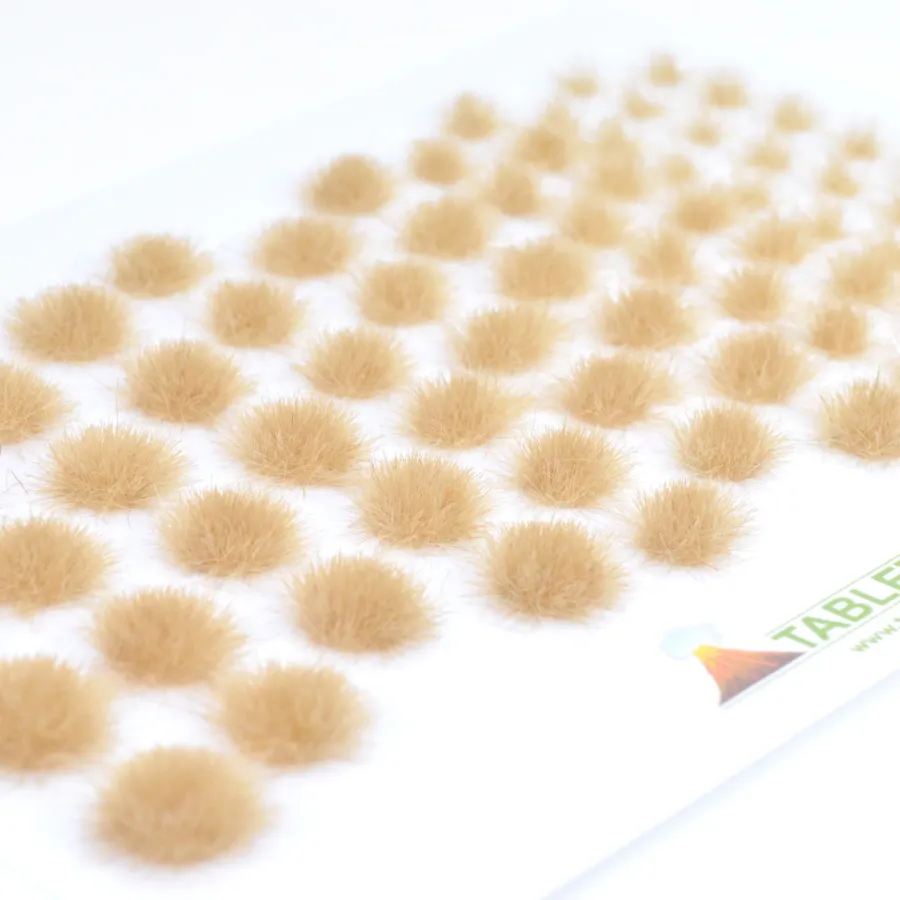 Wildgras Wiesenrand 6 mm – handgefertigte Grasbüschel für Diorama, Tabletop und Modelleisenbahn