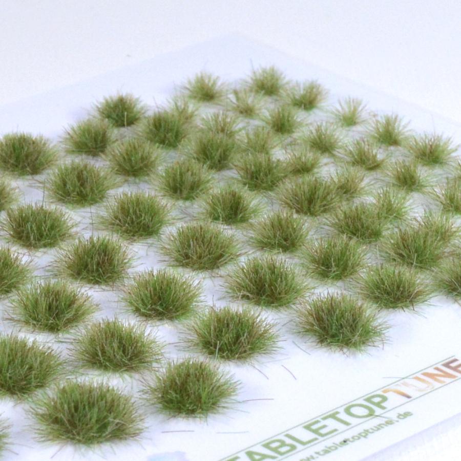 Wildgras Wiesenrand 6 mm – handgefertigte Grasbüschel für Diorama, Tabletop und Modelleisenbahn
