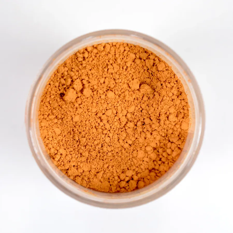 Pigmentpulver für Modellbau – Ocker Orange - realistische Alterungseffekte für Diorama, Tabletop und Miniaturen