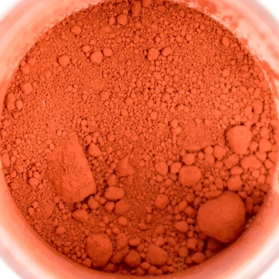 Preview: Pigmentpulver für Modellbau – Zinnoberrot - realistische Alterungseffekte für Diorama, Tabletop und Miniaturen