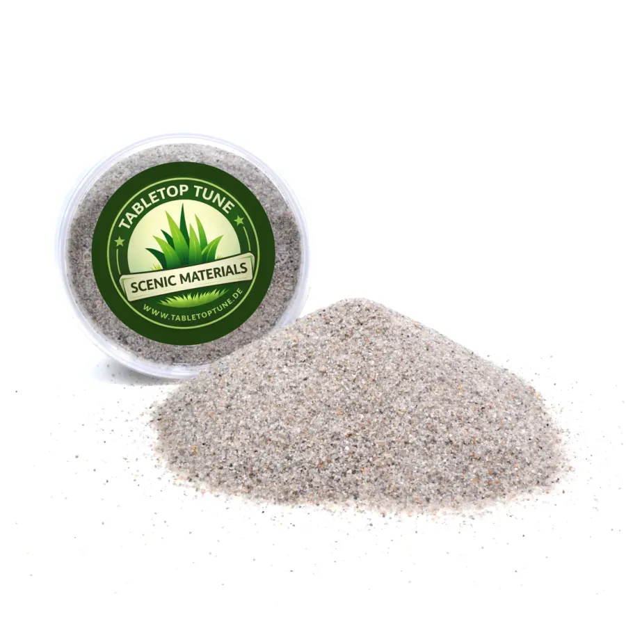 Ladegut für Modelleisenbahn – Naturgrau Mix - realistisches Transportgut für Waggons im Diorama und Modellbau