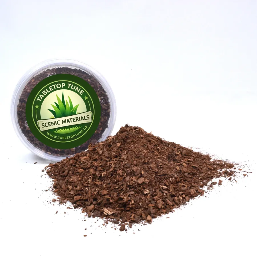 Bodengestaltung Materialien – Waldboden - realistischer Untergrund für Diorama, Tabletop und Modelleisenbahn
