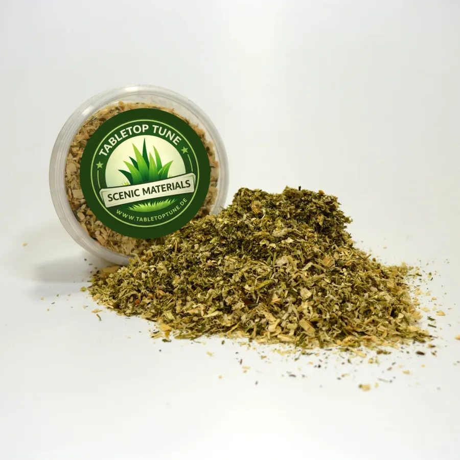 Bodengestaltung Materialien – Kräutergarten - realistischer Untergrund für Diorama, Tabletop und Modelleisenbahn