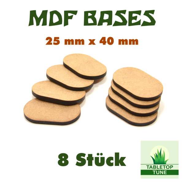 BASES - 25 mm x 40 mm