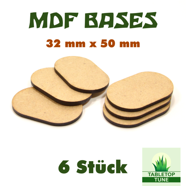 BASES - 32 mm x 50 mm