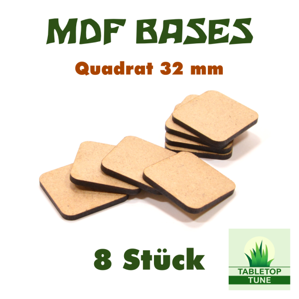 BASES - QUADRAT 32 mm