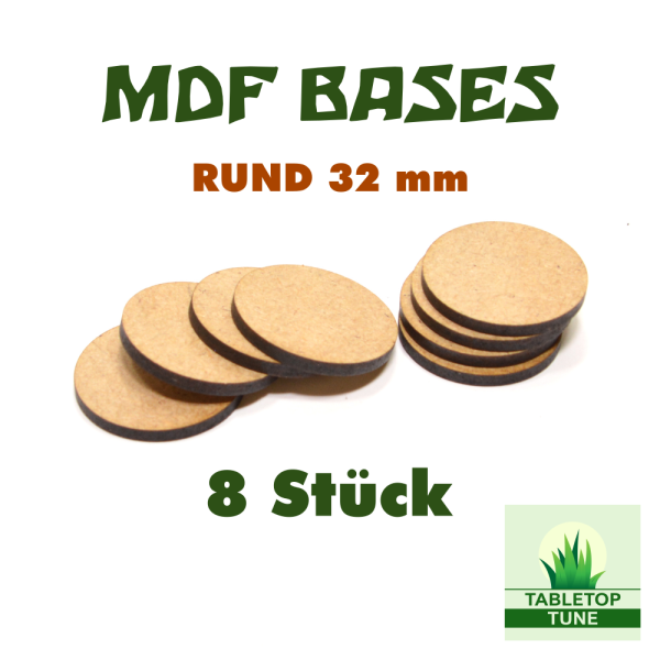 BASES - RUND 32 mm