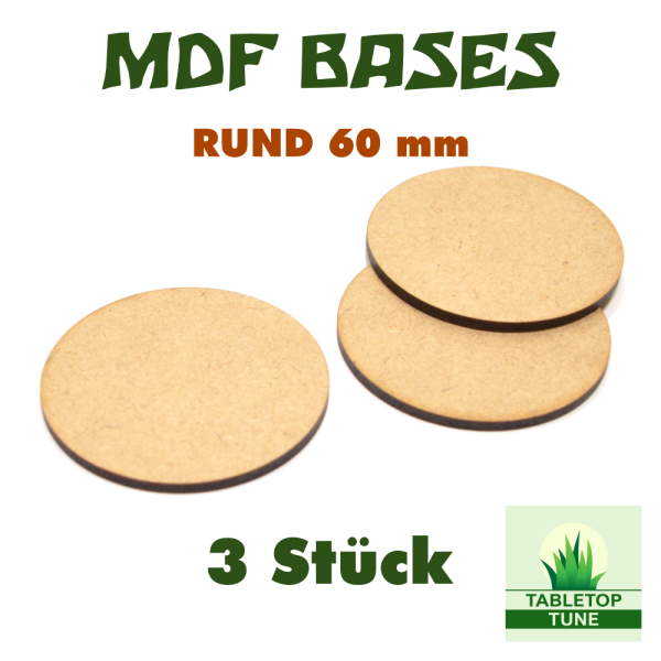BASES - RUND 60 mm