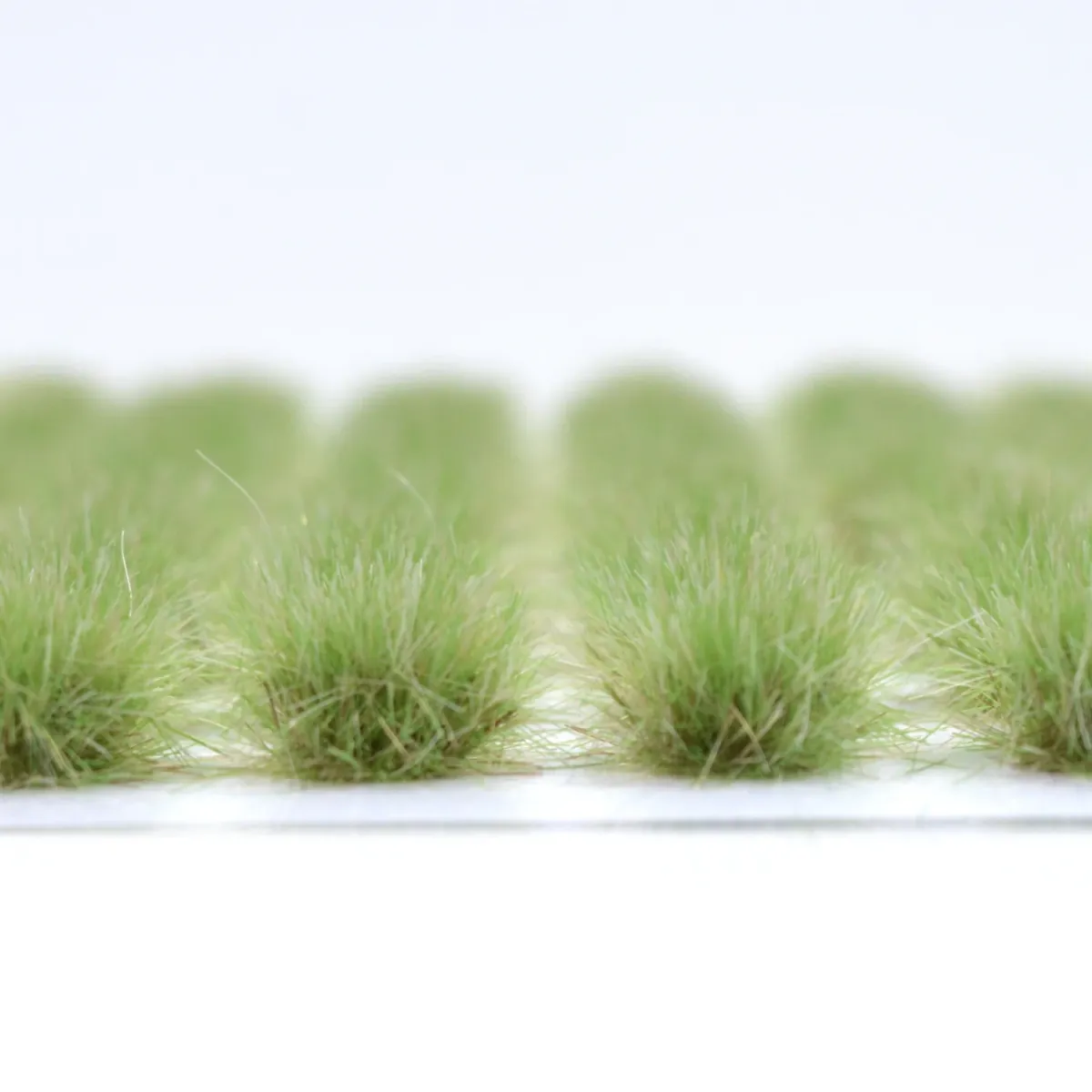 Grasbüschel 10 mm - Weideland - für Diorama -Modelleisenbahn - Tabletop Gelände – realistische Miniatur Vegetation