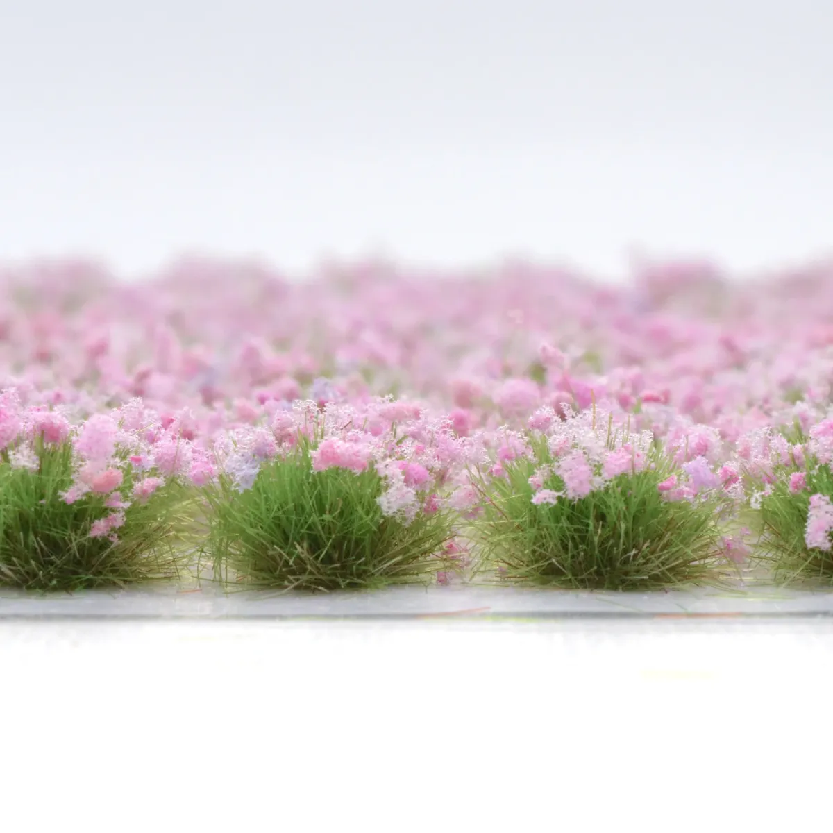 Grasbüschel 10 mm - Korallenflor - für Diorama -Modelleisenbahn - Tabletop Gelände – realistische Miniaturvegetation