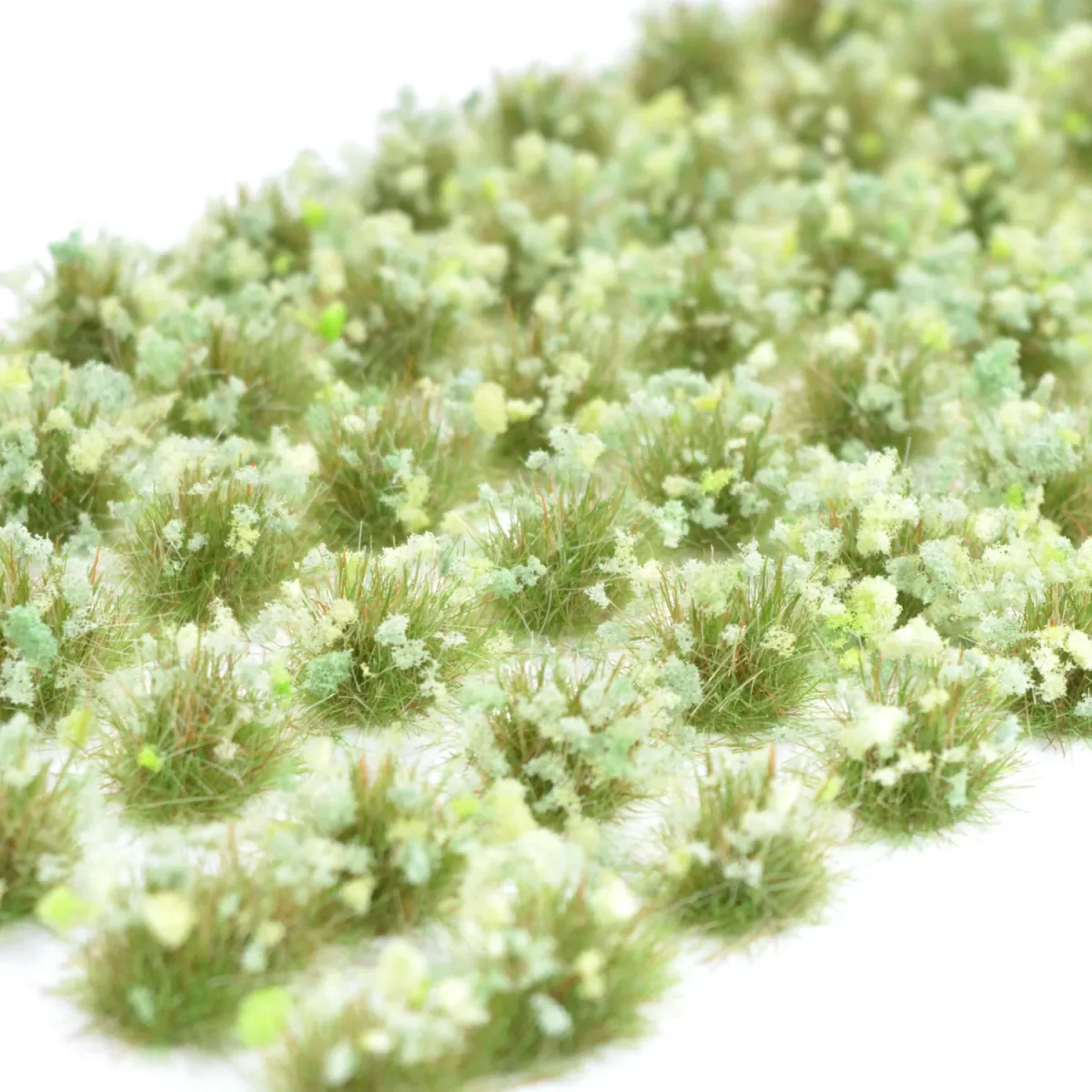 Grasbüschel 10 mm - Koniferenhain - für Diorama -Modelleisenbahn - Tabletop Gelände – realistische Miniaturvegetation