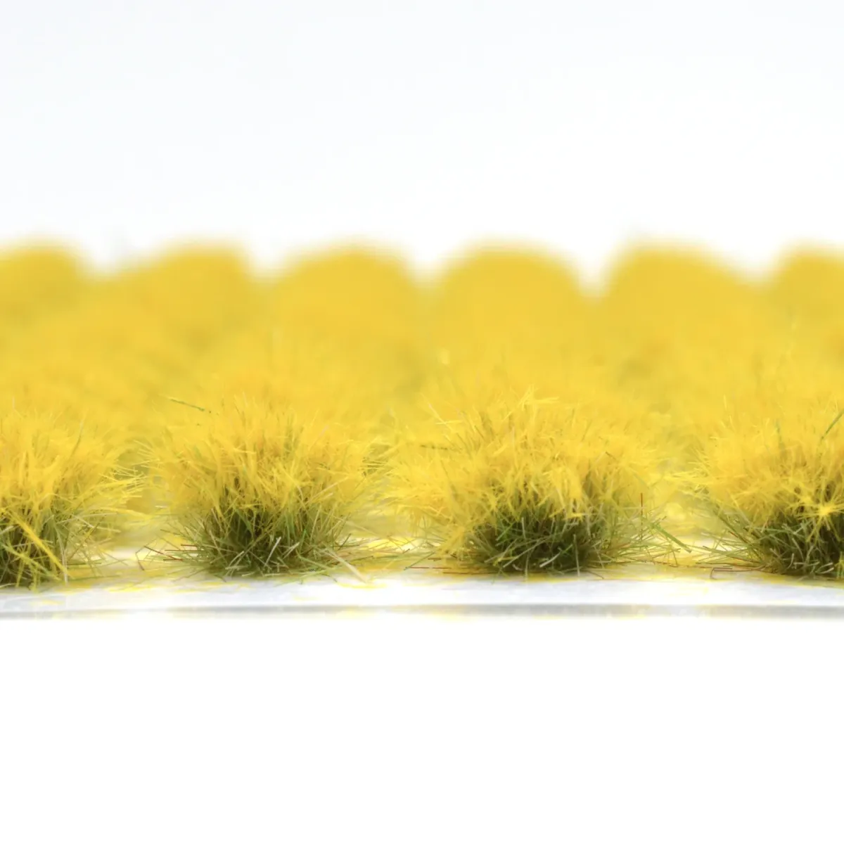 Hohe Wildgrasbüschel 12 mm – Zitronengras - natürliche hohe Vegetation für Diorama und Tabletop Landschaften