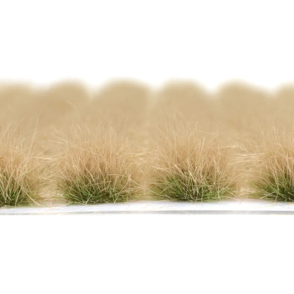 Hohe Wildgrasbüschel 12 mm – Wüstengras - natürliche hohe Vegetation für Diorama und Tabletop Landschaften