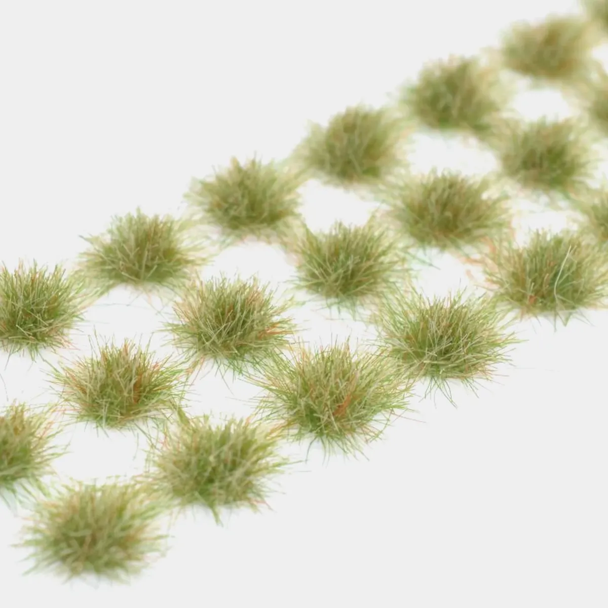 Klassische Grasbüschel 4–6 mm - Wiesenrand - realistische Standard-Vegetation für Modellbau und Tabletop Gelände