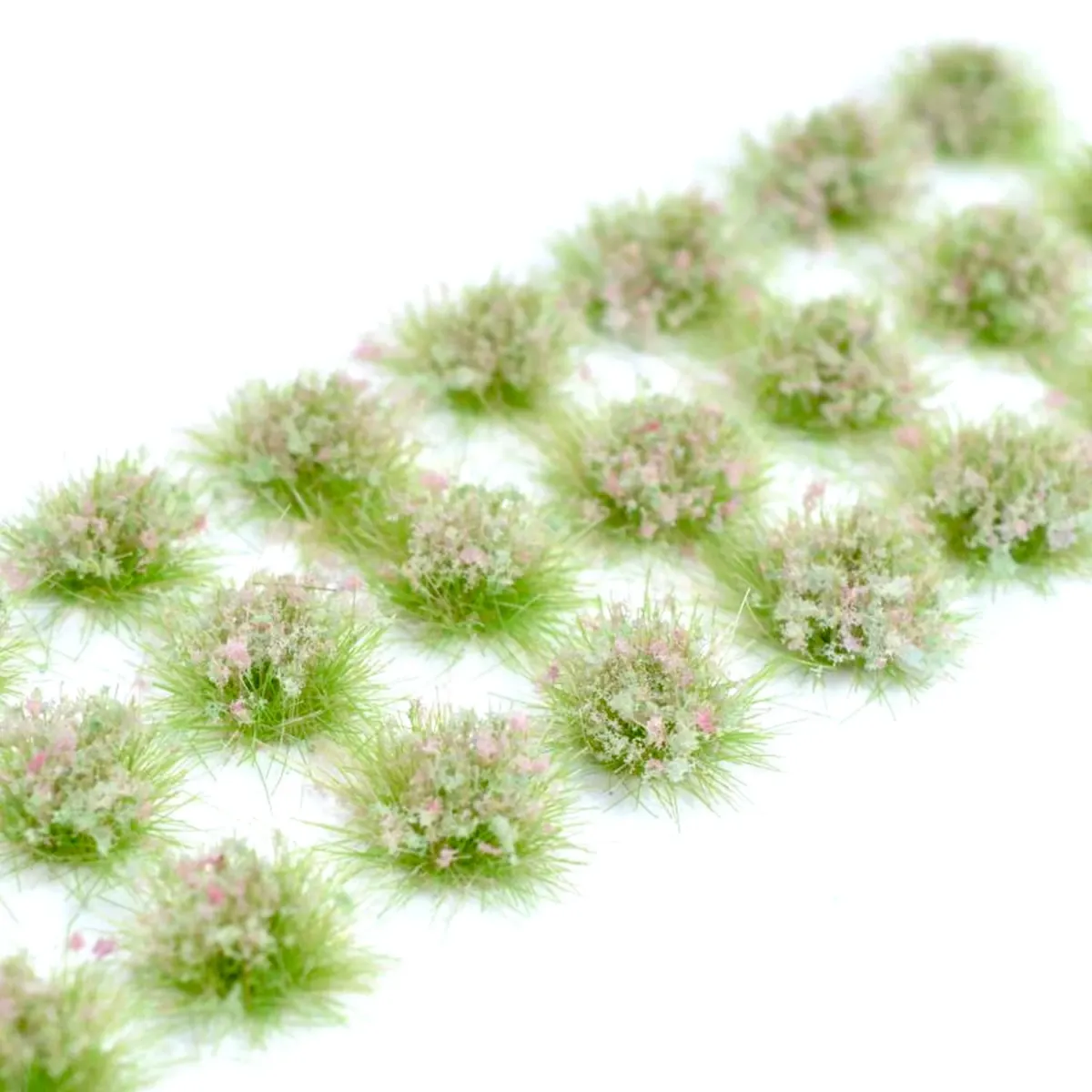 Klassische Grasbüschel 4–6 mm - Heideviolett - realistische Standard-Vegetation für Modellbau und Tabletop Gelände