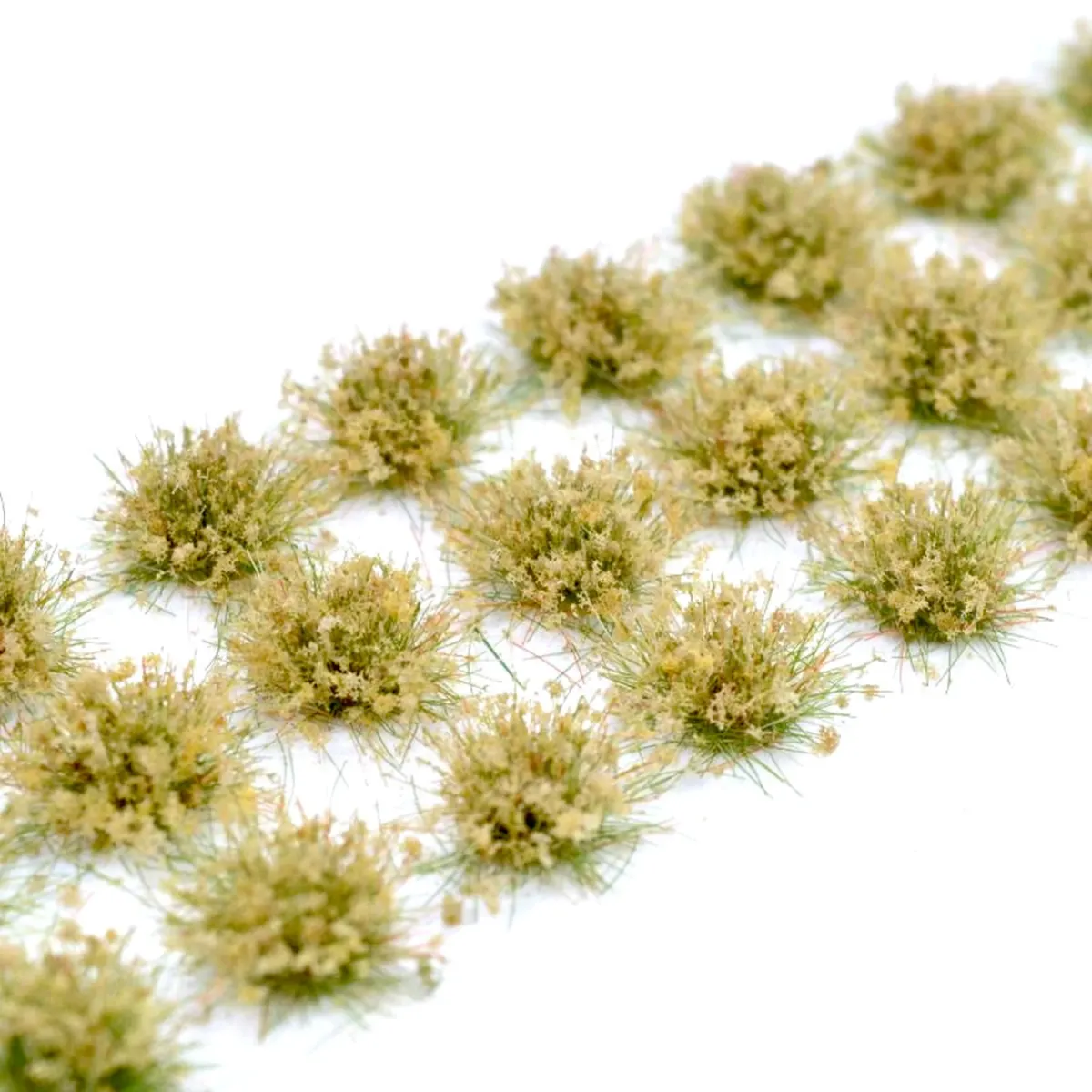 Klassische Grasbüschel 4–6 mm - Moosgrund - realistische Standard-Vegetation für Modellbau und Tabletop Gelände