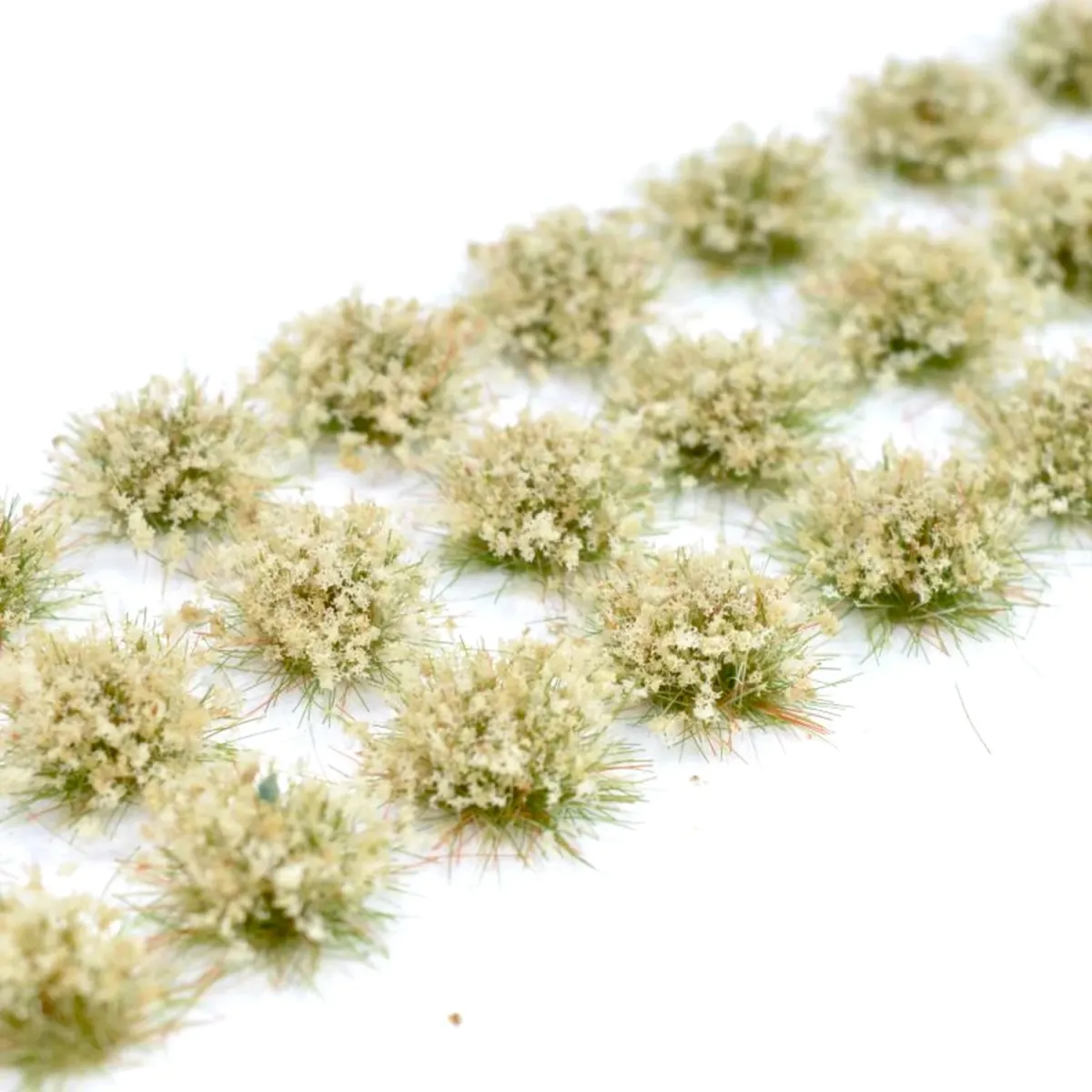 Klassische Grasbüschel 4–6 mm - Dunkelolive - realistische Standard-Vegetation für Modellbau und Tabletop Gelände