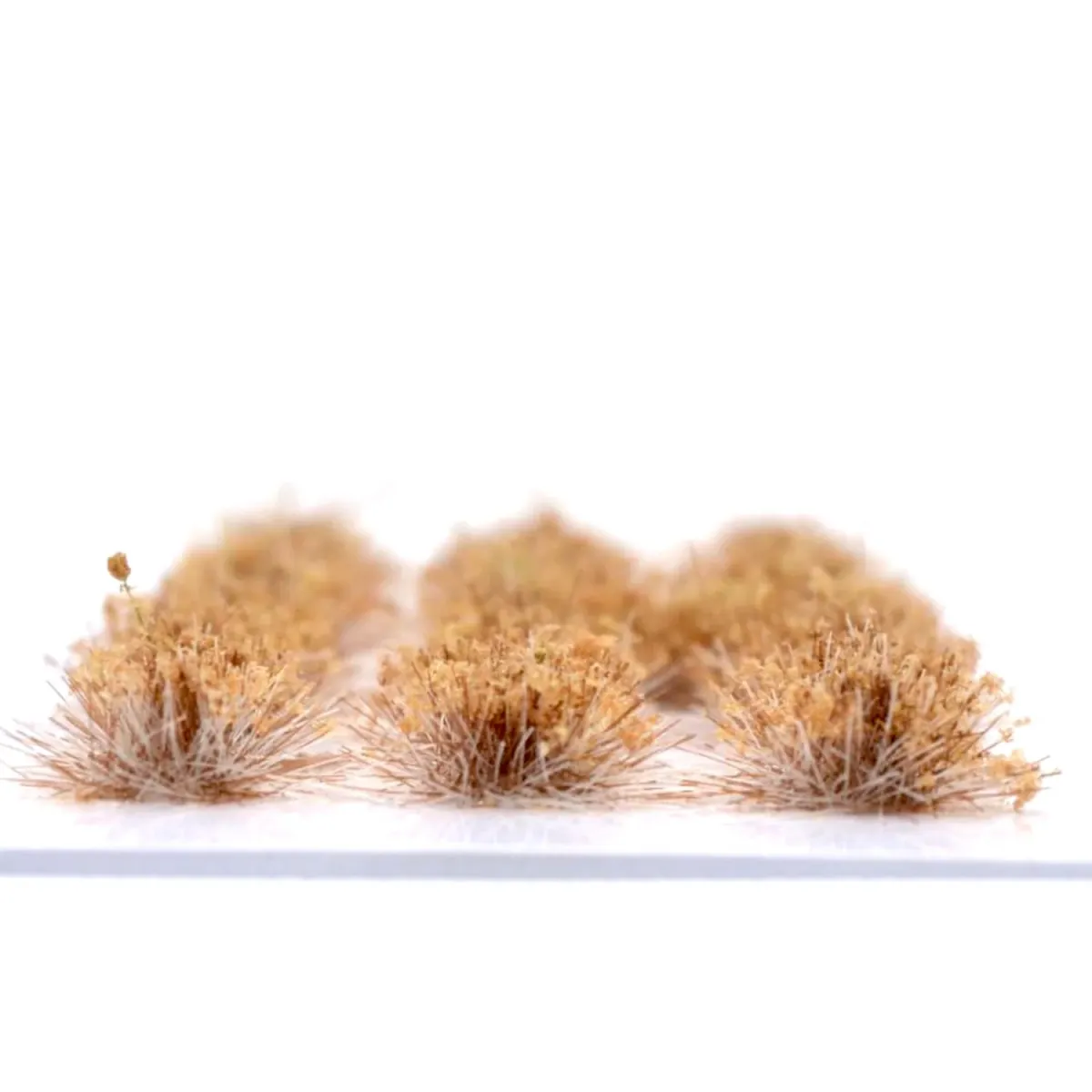Klassische Grasbüschel 4–6 mm - Herbstgold - realistische Standard-Vegetation für Modellbau und Tabletop Gelände