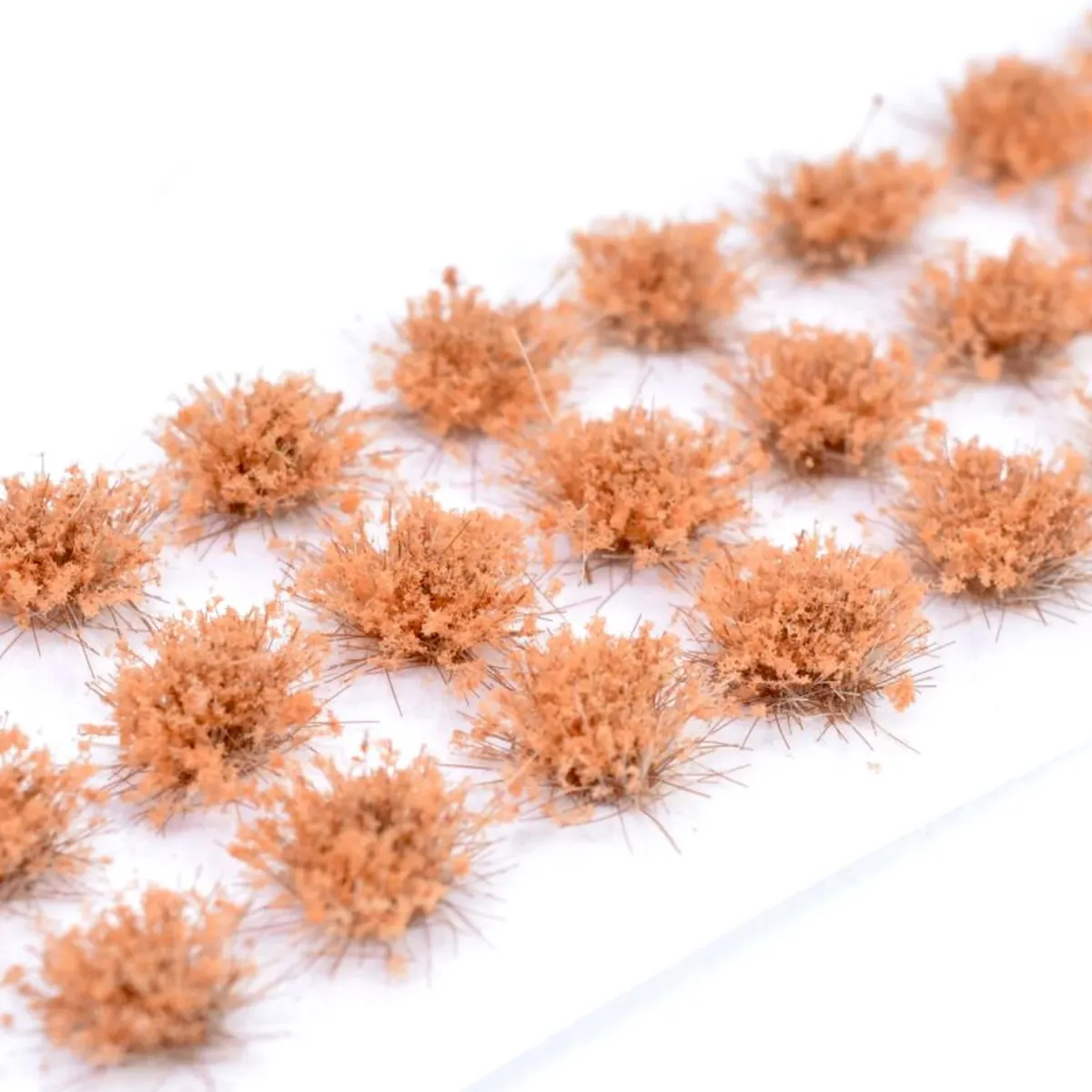 Klassische Grasbüschel 4–6 mm - Rotlaub - realistische Standard-Vegetation für Modellbau und Tabletop Gelände