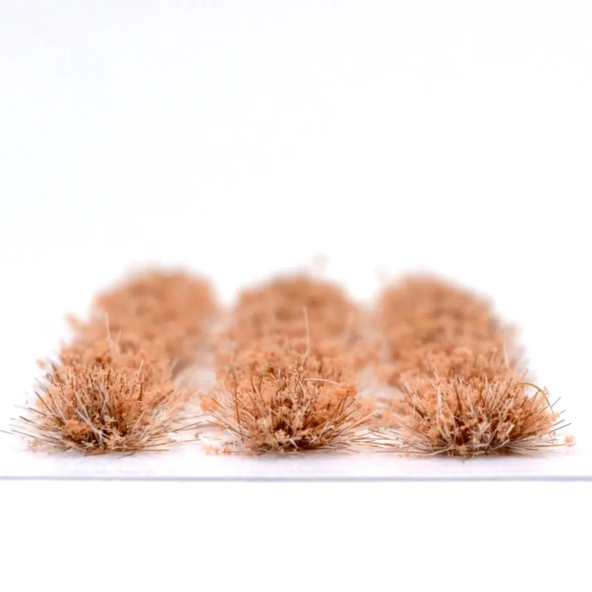 Klassische Grasbüschel 4–6 mm - Rotlaub - realistische Standard-Vegetation für Modellbau und Tabletop Gelände