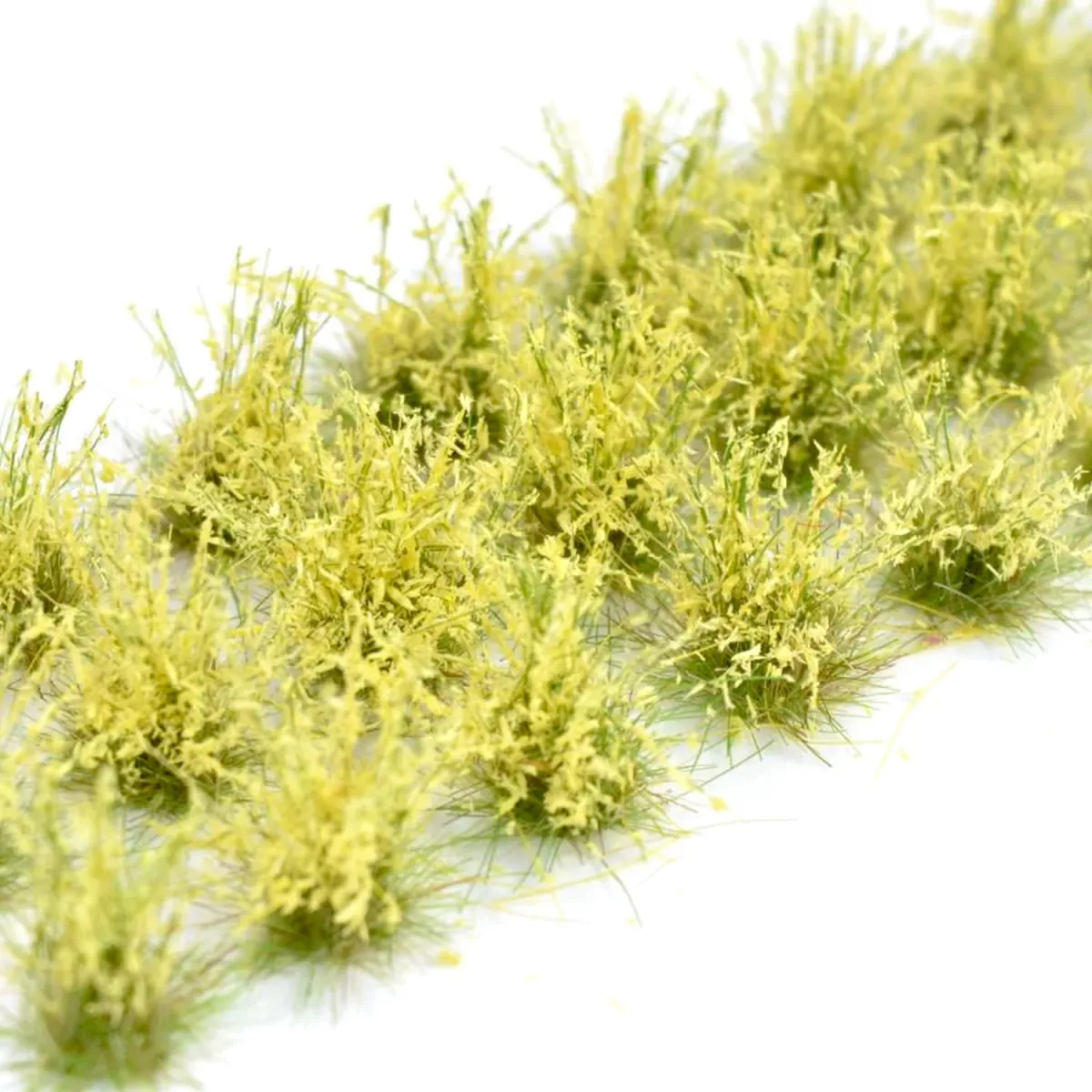 Hohe Wildgrasbüschel 12 mm – Kamille - natürliche hohe Vegetation für Diorama und Tabletop Landschaften