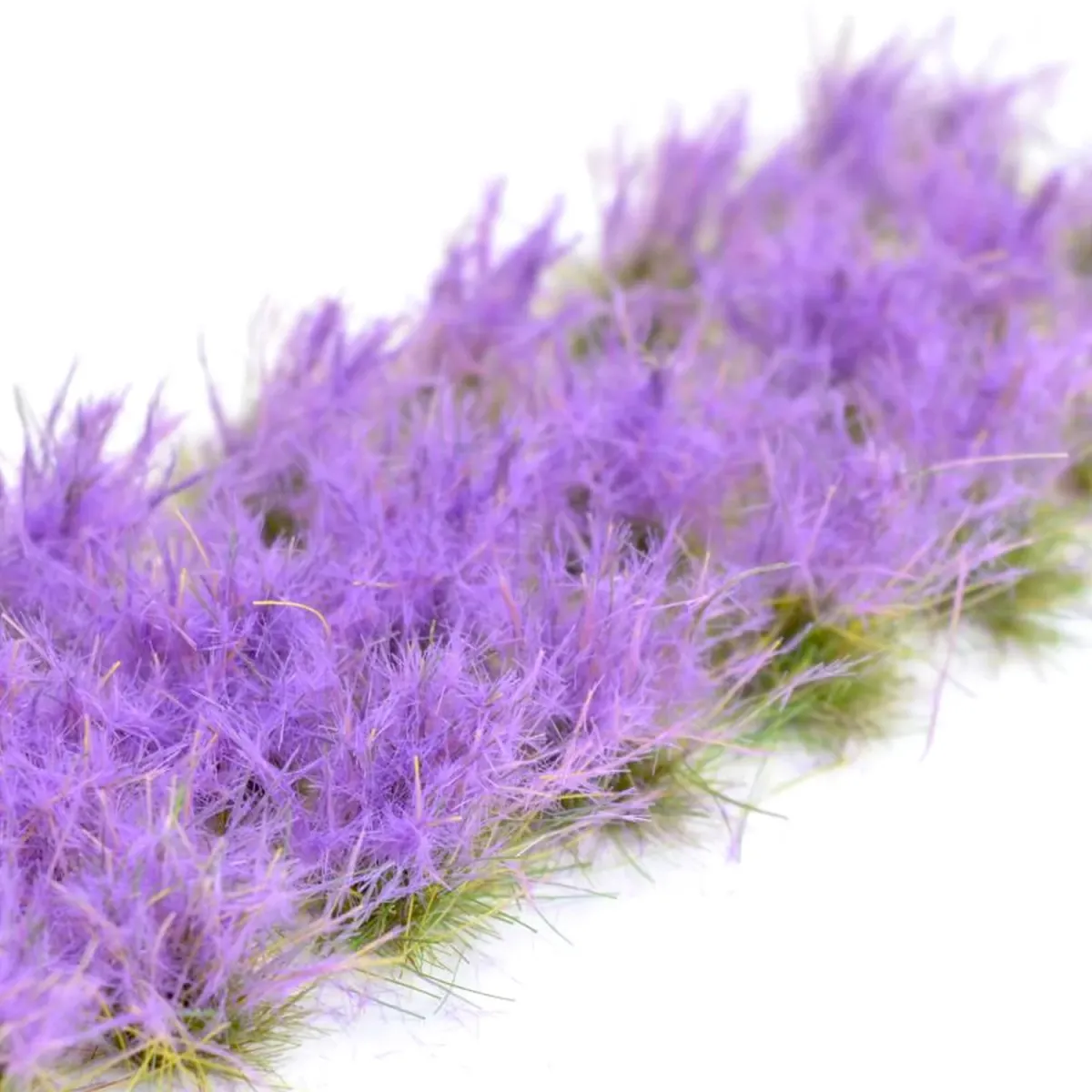 Hohe Wildgrasbüschel 12 mm –Lavendelbusch - natürliche hohe Vegetation für Diorama und Tabletop Landschaften