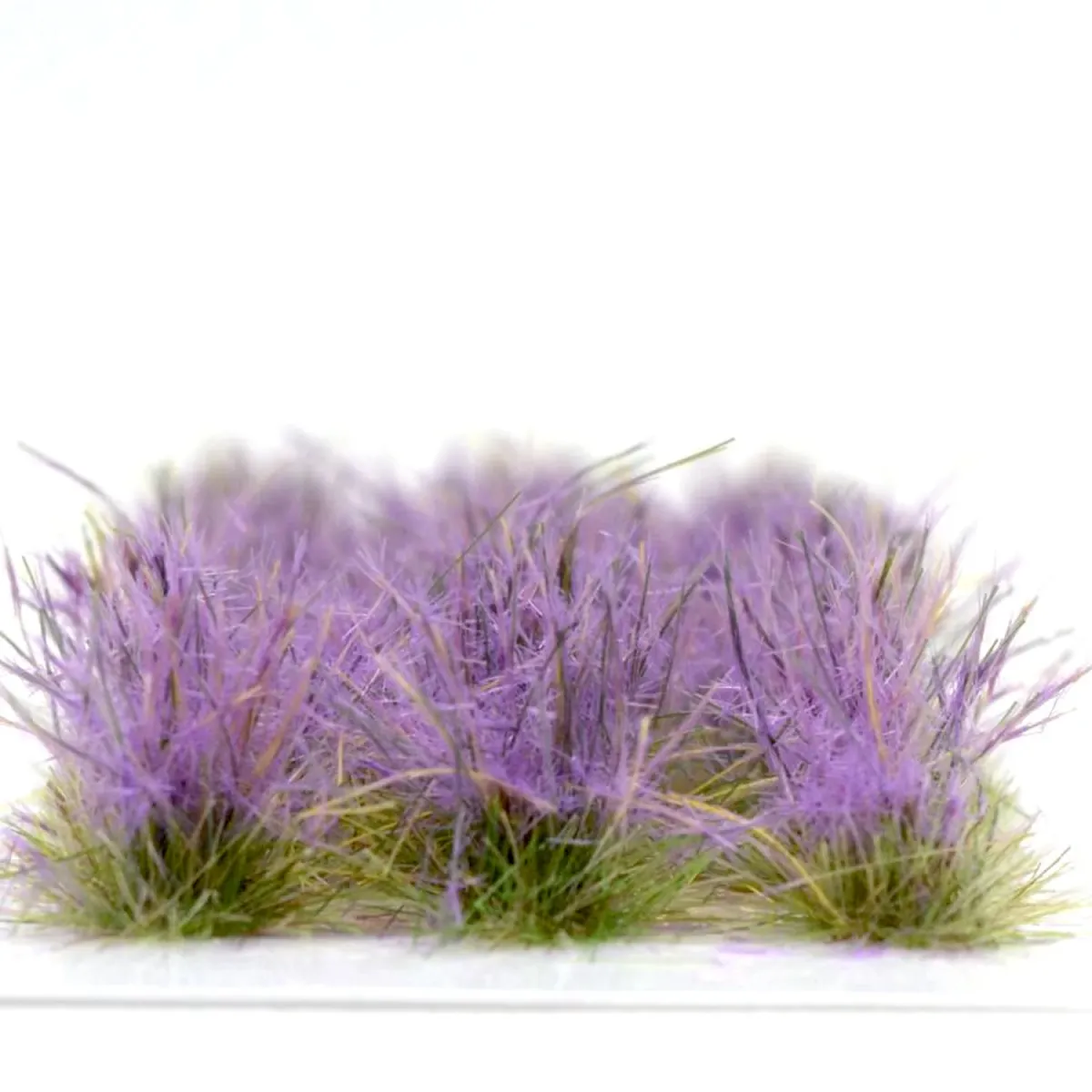 Hohe Wildgrasbüschel 12 mm –Lavendelbusch - natürliche hohe Vegetation für Diorama und Tabletop Landschaften