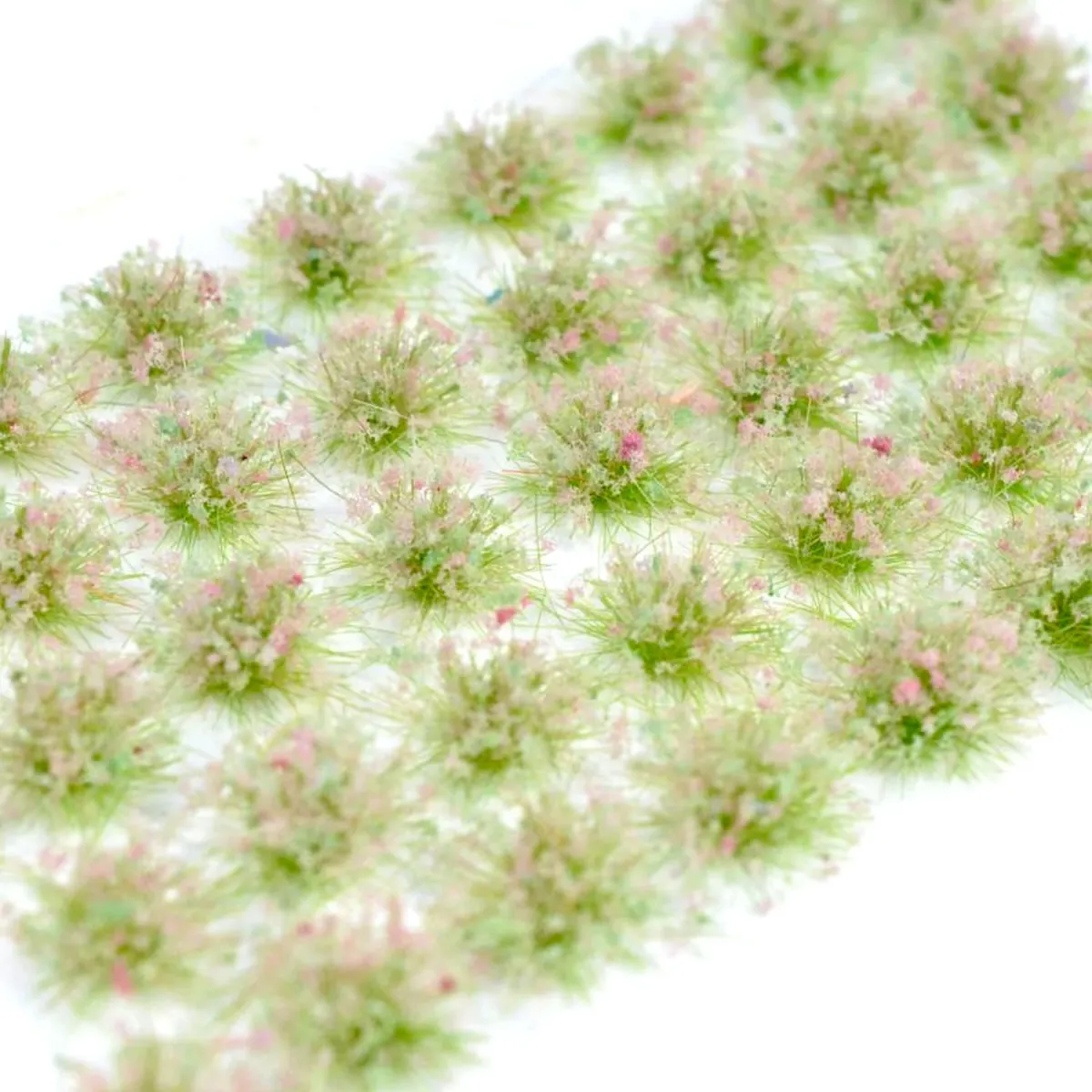 Feine Grasbüschel 2–4 mm - Heidekraut - niedrige Miniatur Vegetation für Diorama, Tabletop und Modelleisenbahn