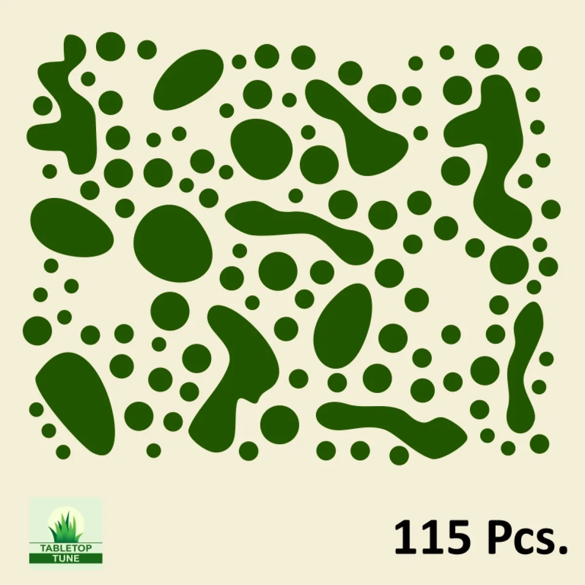 Klassische Grasbüschel 4–6 mm - Bisonaufbruch - realistische Standard-Vegetation für Modellbau und Tabletop Gelände