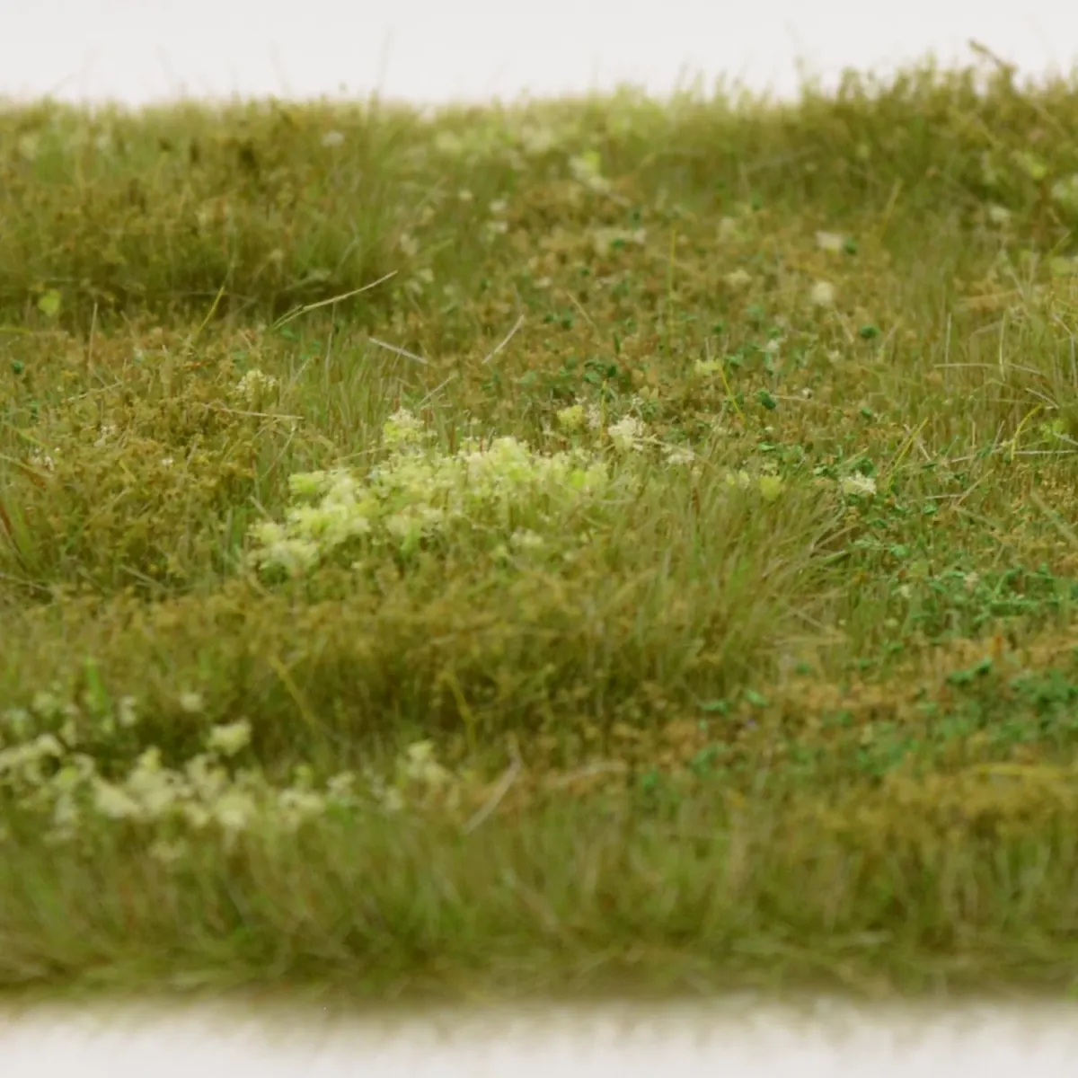 Busch- und Strauchgras ab 12 mm – Grasmatte - Sommerwiese - für realistische Diorama- und Modellbau-Szenen