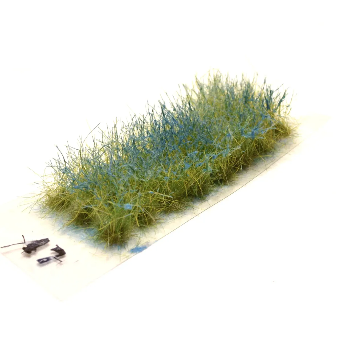 Busch- und Strauchgras ab 12 mm – Buschgras - Kornblau - für realistische Diorama- und Modellbau-Szenen