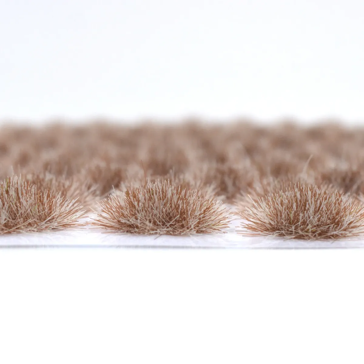 Wildgras Wiesenrand 6 mm – handgefertigte Grasbüschel für Diorama, Tabletop und Modelleisenbahn