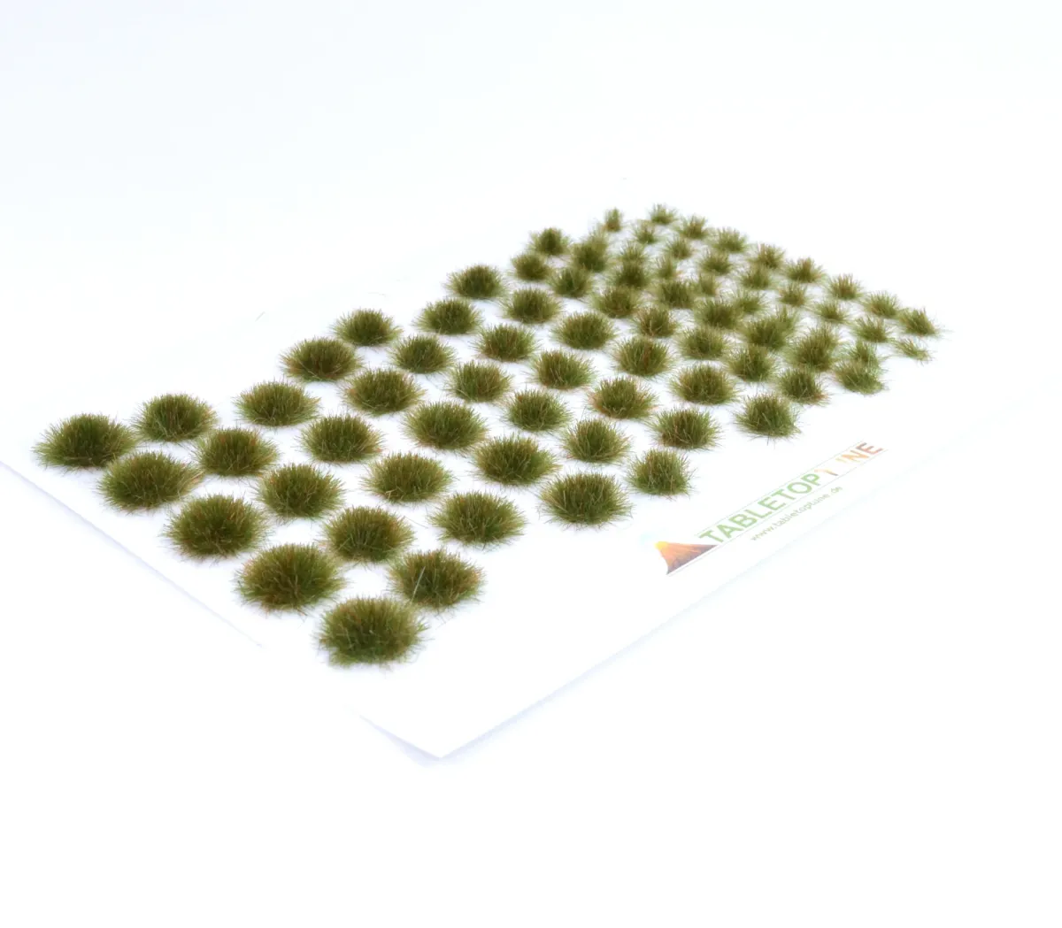 Wildgras Wiesenrand 6 mm – handgefertigte Grasbüschel für Diorama, Tabletop und Modelleisenbahn