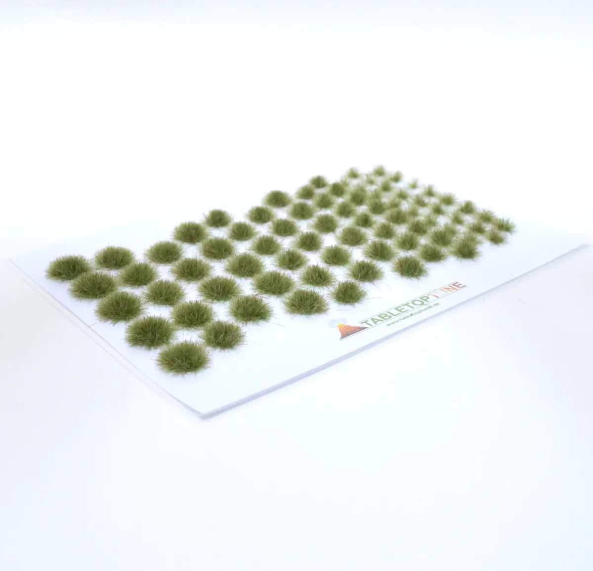 Wildgras Wiesenrand 6 mm – handgefertigte Grasbüschel für Diorama, Tabletop und Modelleisenbahn