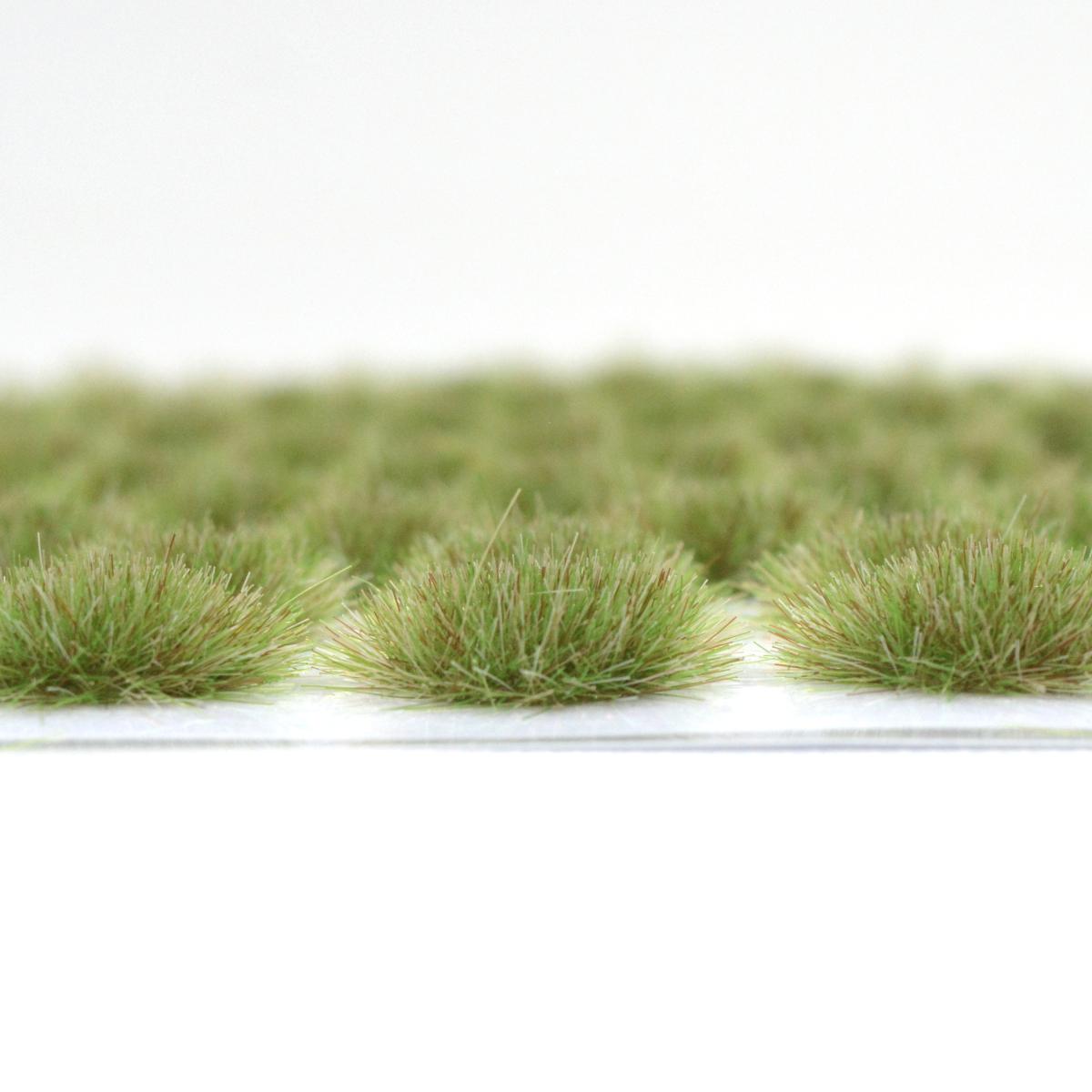 Wildgras Wiesenrand 6 mm – handgefertigte Grasbüschel für Diorama, Tabletop und Modelleisenbahn