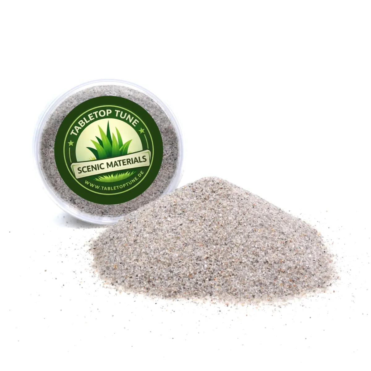Ladegut für Modelleisenbahn – Naturgrau Mix - realistisches Transportgut für Waggons im Diorama und Modellbau
