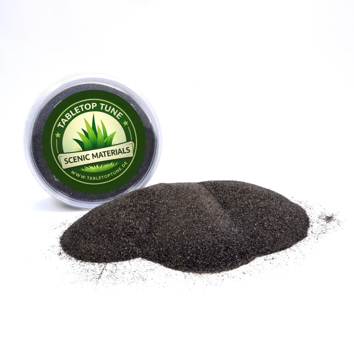 Ladegut für Modelleisenbahn – Schwarzpulver - realistisches Transportgut für Waggons im Diorama und Modellbau