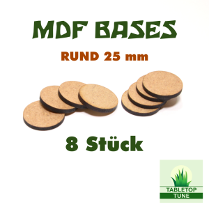 BASES - RUND 25 mm